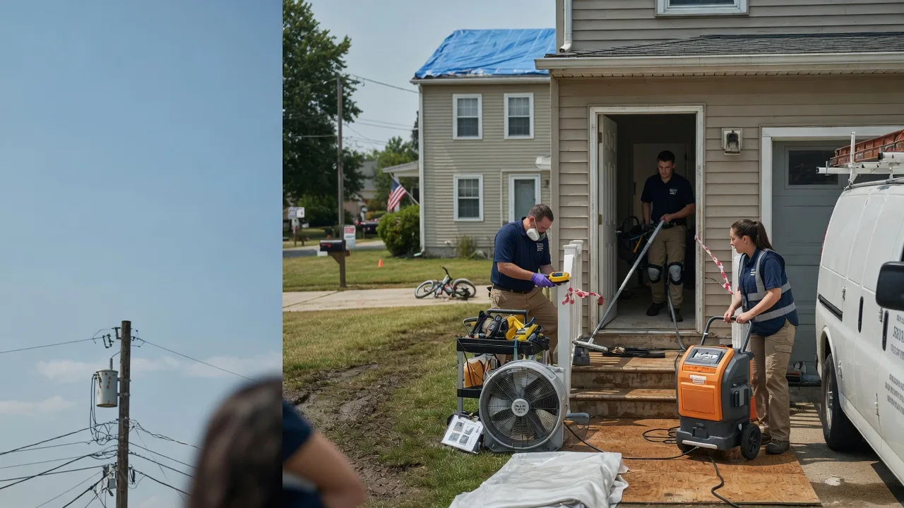 Water Damage Repair in Sweet, ID near me